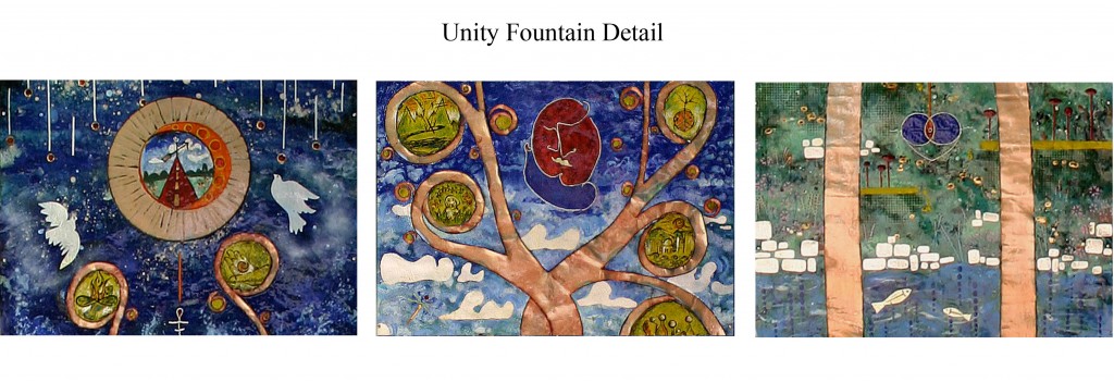 Unity Fountail detail